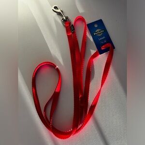 PetSafe Dog Leash 6ft Red Nylon Small Medium Dogs New